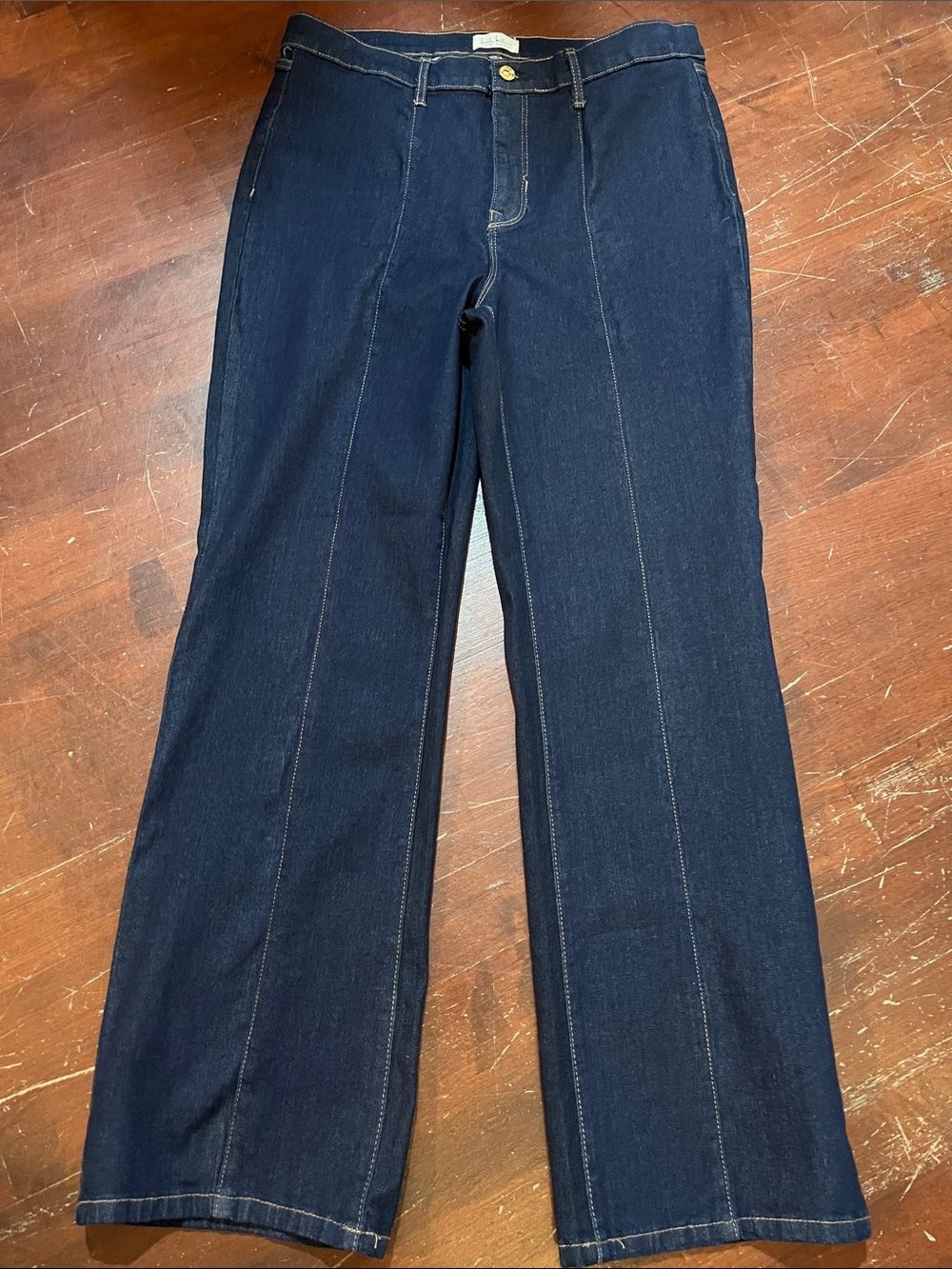 Nicole Miller New York Dark Indigo Denim Jeans